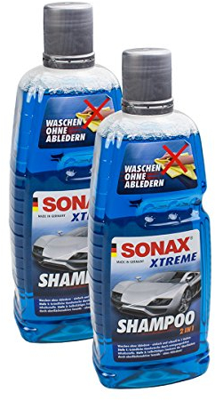 SONAX 2X 02153000 Xtreme Shampoo 2 in 1 AutoReiniger 1L
