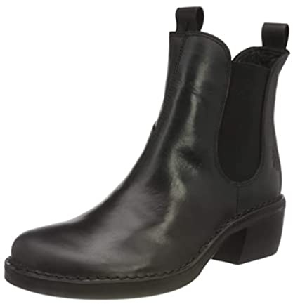 FLY London Damen Meme030fly Chelsea-Stiefel, Schwarz, 41 EU