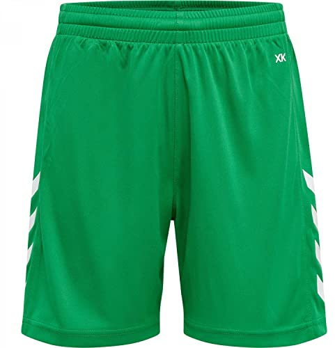 hummel Kids hmlCore Xk Poly Shorts, Green, Size 152