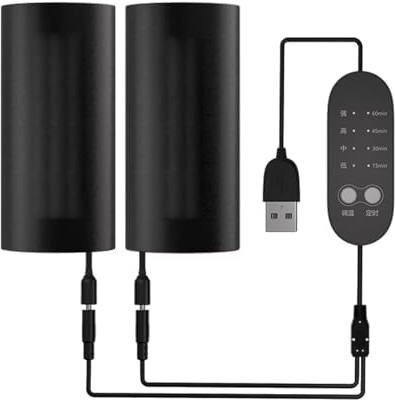 Firulab USB-Heizgriffe - Fahrradheizungsabdeckung - Roller-USB-Heizgriff für Motorrad-Mountainbike-Fahrrad