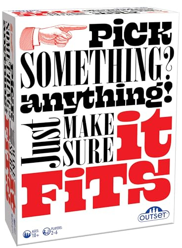 Outset Media It Fits - The Hilarious Party Game - 2 to 6 Players Ages 10 and up