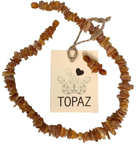 TOPAZ® Bernsteinkette Länge 30 cm + 3 cm Verlängerung incl.