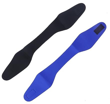 BESPORTBLE Schwimm-stirnband Für Kinder Und Erwachsene – 2 Stück Tauch-ohrstöpsel Yoga-stirnband Bequem Für Sport Kajakfahren Surfen Skifahren (groß Dunkel)