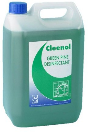 Cleenol pine disinfectant, green, 5 l (Pack of 1)