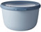 Mepal - Multi Bowl Cirqula Round - Vorratsdose mit Deckel - Geeignet als Luftdichte Aufbewahrungsbox für den Kühlschrank, Mikrowellengeschirr & als Frischhaltedosen - 1000 ml - Nordic Blue