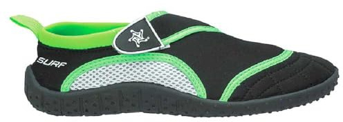 Abysstar Chaussures en néoprène Surf SR, Unisexe, Adulte, Vert, Noir, 45