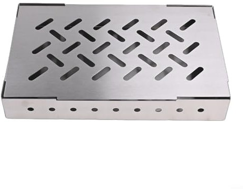 Contenitore per affumicatura in acciaio inox progettato per uso esterno, migliora il sapore con la funzione fredda