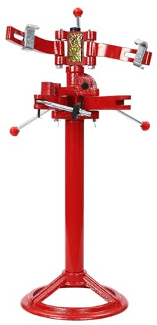 Vehicle Auto Spring Compressor, 2200lbs Hand Operated Strut Spring Compressor, Coil Spring Press Removal Tool for Cars Trucks SUVs & 35.5 to 45 Height Spring (Red)