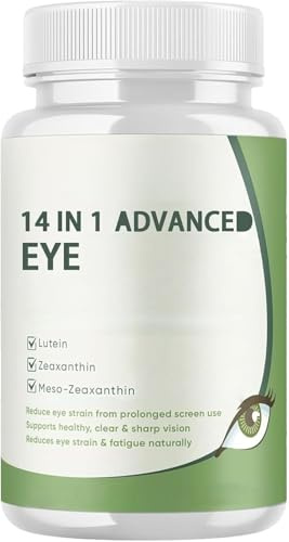 Vitamine e minerali per gli occhi 14 in 1: supporto per visione e concentrazione