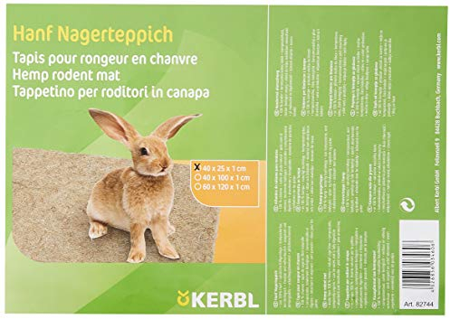 Kerbl Pet Nagerteppich aus 100% Hanf 40x25x1 cm