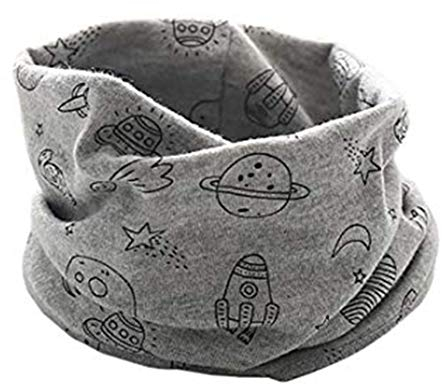 PAADIYA Boomly Baby Loop Schal Kragen Herbst warm Halstücher Baumwollschal O-Ring Nackenwärmer Bandana Rundschal Kinderschal