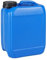Jerrycanshop - Stapelbarer 5 Liter UN Kanister - Kraftstoff Kanister, Wasserkanister, Benzinkanister - Kunststoff (HDPE) - DIN51 Kanister 5L - BPA Frei - Blau