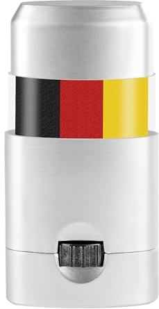 Taffstyle Schminkstift Schminke Deutsche Fahne Deutschlandfahne EM WM Fanartikel Land Flagge Frauen Männer Kinder Basketball Handball Fussball Eishockey Mitgebsel Deutschland