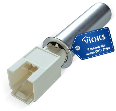 VIOKS NTC Temperatursensor Ersatz für Siemens Neff Bosch 00170961 00175369 175369 - Temperaturfühler Heizung für Serie 6 Maxx IQ300 IQ500 IQ700 IQ800 VarioPerfect Siwamat & Waschmaschinen Zubehör