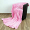 Bestlivings Kuscheldecke Wohndecke Celina, Tagesdecke für Sofa, Couch, Bett - hochwertige Flauschige Decke, 210 x 280 cm - Rosa