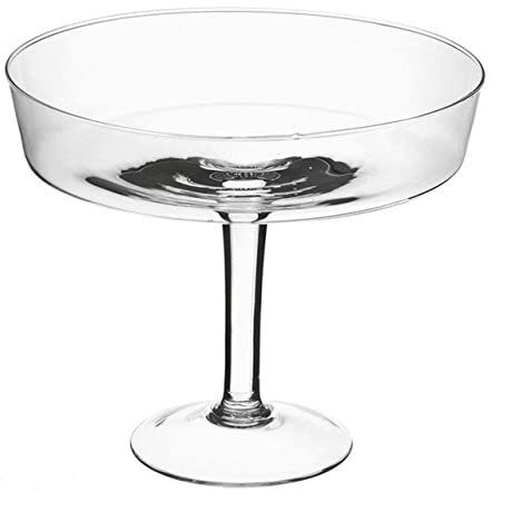 SWEET HOME Alzata tonda in vetro per dolci e frutta cod.AC11775LU cm 20h diam.24,5 by Varotto & Co.