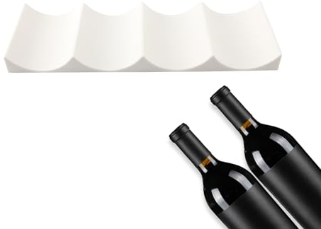 RTRTGS 1 Pezzi Portabottiglie Frigorifero Porta Bottiglie da Frigo Universale Portabottiglie Plastica Portabottiglie da Frigorifero Porta Bottiglie di Vino Stile Europeo per Bottiglie di Vino
