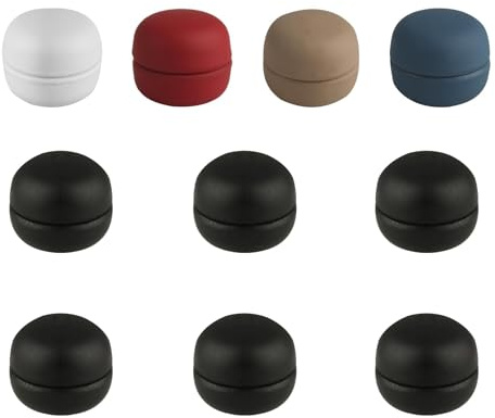Starka Hijab-magneter, 10 st Runda magnetiska utan nål, stiftnålar, mångsidiga magnethållare för dam- och herrkläder, magnetiska byxclips, sjalslutningar, magnetknappar, mångsidiga broscher