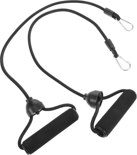 CONGARTENO Cuerda de Tensión Pedal Ajustable 2 Piezas para Entrenamiento de Fuerza en Casa, Bandas de Resistencia para Ejercicios de Fisioterapia y Fortalecimiento, Accesorio Fitness