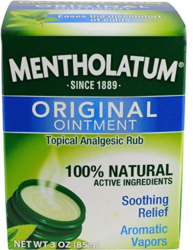 Mentholatum Ointment Topical Analgesic 3 oz (3 Pack)