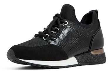 Aldo Courtwood - Tenis de Moda con Cordones para Mujer, Black, 38.5 EU