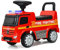 GYMAX Toddlers Ride On Car, Licensed Mercedes Benz Toddlers Push Along Car with Under Seat Storage, Lights & Sounds, Kids Sit On Vehicle for Indoor Outdoor (Fire truck)