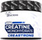 Creatin Monohydrat 3000mg CreaStrong Vegan, 100% Feines und Lösliches Creatin Pulver 250g für Pre Workout und Post Workout, Alternative zu Kreatin Kapseln und Gummibärchen, Kreatin Tabletten, Ohne OVG