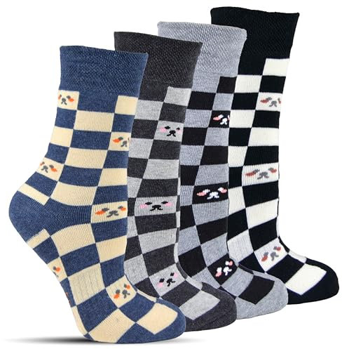 Frostfighter Damen Thermosocken ohne Gummi (6x Paar) warme Wintersocken dicke weiche Strümpfe Vollfrottee Innenfutter Diabetiker (DE/NL/SE/PL, Numerisch, 39, 42, Regular, Regular)