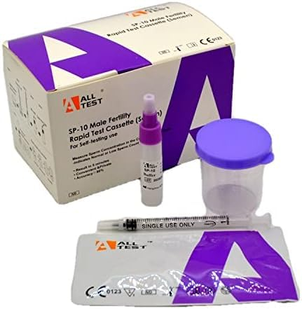 parahealth diagnostics Fruchtbarkeitstest für Männer, Genauer Spermatest, Zuverlässiger Fruchtbarkeitstest Männer, Ideal für die Überwachung der männlichen Fruchtbarkeit
