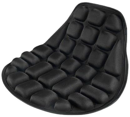 FURREN Coussin de Selle Moto pour Kawasaki Vulcan 650 S VN650v, Respirant Antidérapant Absorption des Chocs Coussin de Siège de Moto Confort Coussin d'air pour Moto