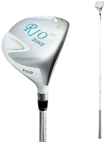 Golf Club Driver #1/3/5/ibridi ferro legno lega di alluminio destrorsi albero in grafite donne principianti golf traning (#5 Wood)