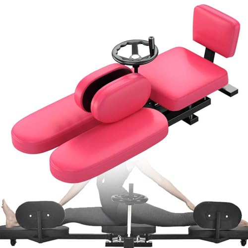 Bensträckare stretchning delad hjälptränare maskin, kraftig 3 bar justerbar ben delad stretchmaskin för balett, yoga, dans, kampsport och hemmagym