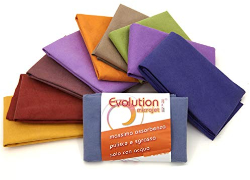 Cotton & Color Panno Microfibra Multiuso 50 X 50, Tinta Unita