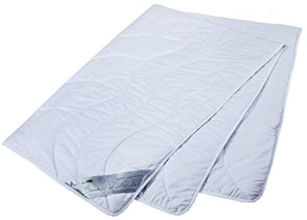 franknatur - Bettdecke Sommerdecke 100% Wildseide Baumwolle Wiebke 135x200