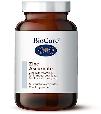 Biocare Zinc Ascorbate Vegetable - Pack of 60 Capsules…
