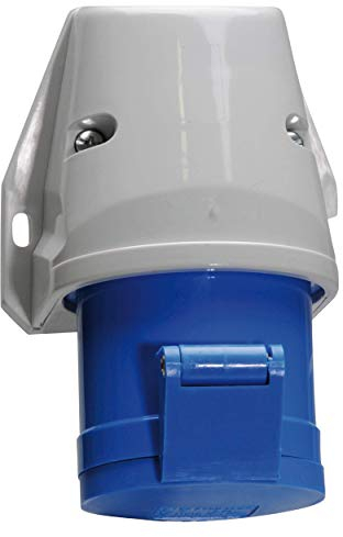 Bals 11895 Quick-Connect CEE-Steckdose, blau, 16A 6h 3p 230V
