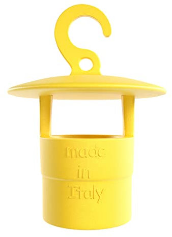 ZOMA BIO Trappola Cromotropica - per Mosche - Rispetta Gli Impollinatori e Cattura Gli Insetti Infestanti Come Mosca Dell’ Olivo, Calabroni, Tafani, Vespe e Cimici+Ricetta Attrattiva(10)