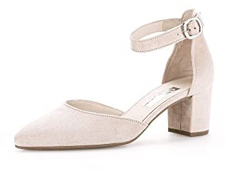 Gabor Gala Womens Open Court Shoes 35 Rouges Wildleder