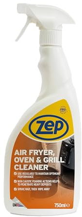 Zep Air Fryer, Oven & Grill Cleaner - 750ml airfryer cleaner, air fryer cleaning spray, oven cleaner, airfryer cleaner, air fryer cleaner spray, foam cleaner, grease remover