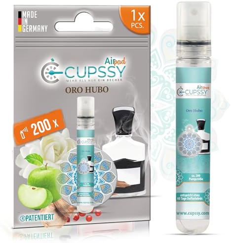 Auto Duft Inspiration von Creed Aventus 1X, Lufterfrischer für Auto & Wohnmobil - langanhaltender Duft, Parfum Auto Raumduft, Geruchsneutralisierer, Cupssy der Auto Duft Airspay