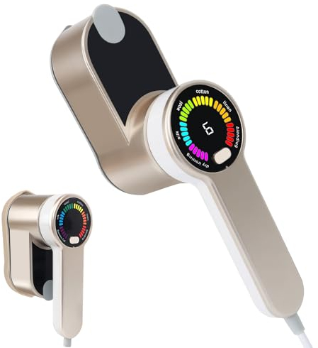 OWill Defroisseur Vapeur Vertical Portable - 1.2KW Steamer avec 120ml Réservoir d'Eau - Fer à Repasser Haute Puissance pour la Maison, le Bureau, le Voyage