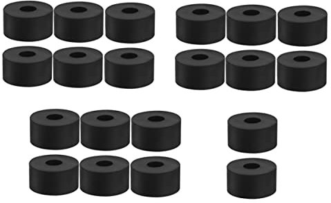 CIYODO Cuscino Antivibrazione in Gomma per Vasi da Confezione da 20 Pezzi Rialzo per Drenaggio e Circolazione Aria Resistente Urti e all'Usura