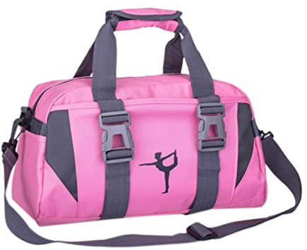 Borsone sportivo per ragazze Borse da ginnastica sportive per bambini Borsa da viaggio per ballo di tip tap