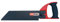 KS TOOLS 907.1105 Scie à Main pour Le PVC, L.300 Mm Rouge