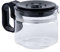 Fackelmann Verseuse universelle pour cafetière 20999-Jarra Adaptable a Todas Las cafeteras, Color Negro, 17,5 x 14 x 14 cm, Vidrio y ABS, 1 litres