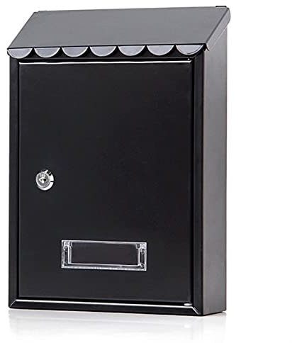 CAFIEDR Cassetta Postale Vintage con Serratura a codice mentale da 12 Pollici, da Appendere alla Parete, con Serratura, con Chiavi, per giornali, con Serratura a Chiave 1