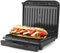 Salter ActiGrill Kompakt – 2-Portionen-Gesundheitsgrill, Schwimmendes Scharnier für dickere Speisen & tief gefüllte Paninis, Antihaft-Kochplatten, automatische Temperaturregelung, PFAS-frei, 850W