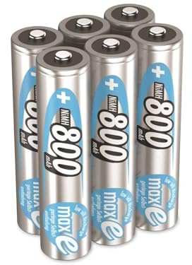 Ansmann maxE HR03 Rechargeable Battery LR3 (AAA) NiMH 800 mAh 1.2 V 6 pc(s)