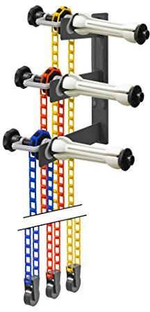 Bresser Système de Suspension pour Studio Photo MB-1 pour 3 Rouleaux de Fond pour Montage Mural ou au Plafond