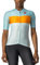 CASTELLI Damen Aero Pro Jersey Sweatshirt, Leichtes Wasser/Pop-orange-sukigh, XL EU